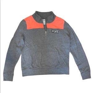 PINK Quarter Zip Sweatshirt